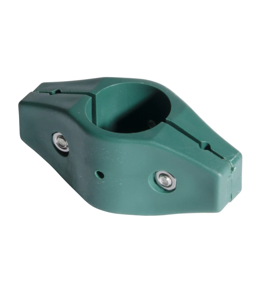 ANELLO DI FISSAGGIO CON DOPPIO ATTACCO VERDE 3,4 CM